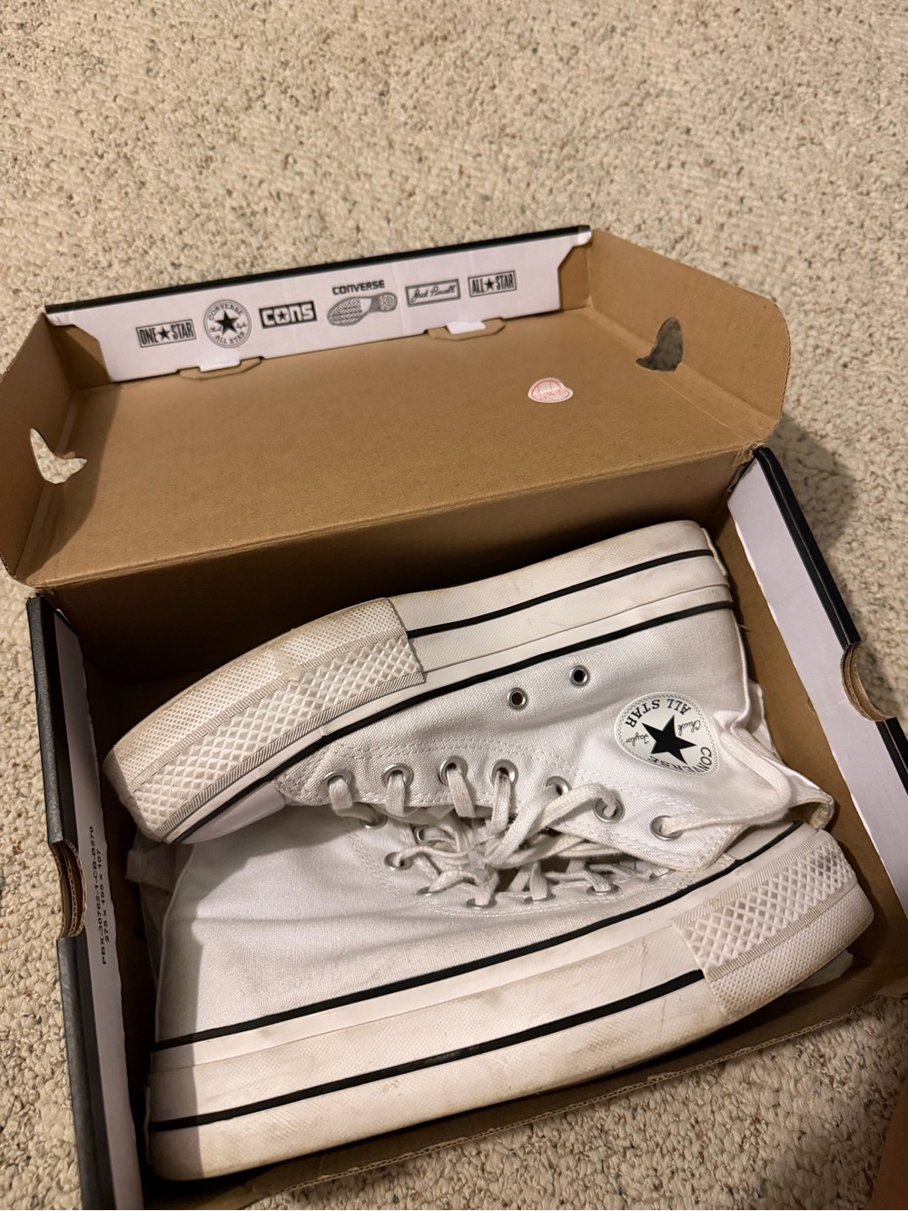 Converse Chuck Taylor All Star High Top Sneakers - White